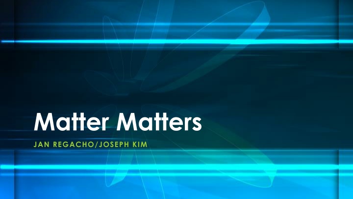 matter matters