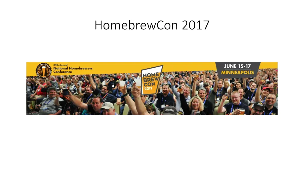 homebrewcon 2017