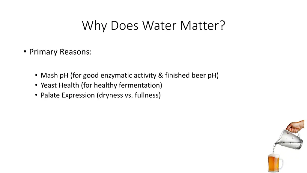 why does water matter 1