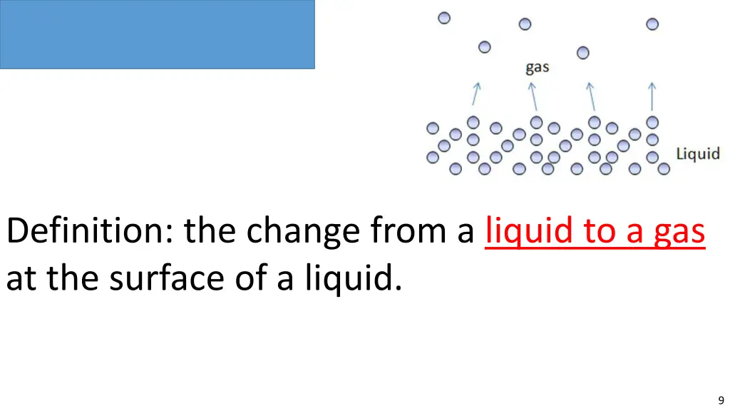 evaporation evaporation