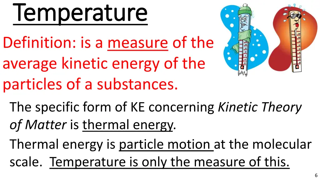 temperature temperature definition is a measure