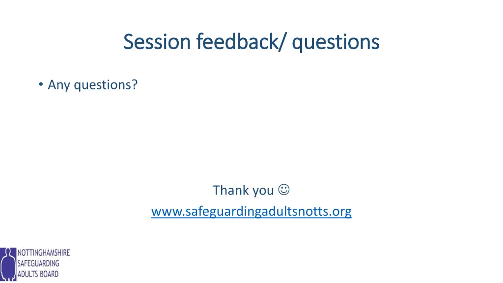 session feedback questions session feedback