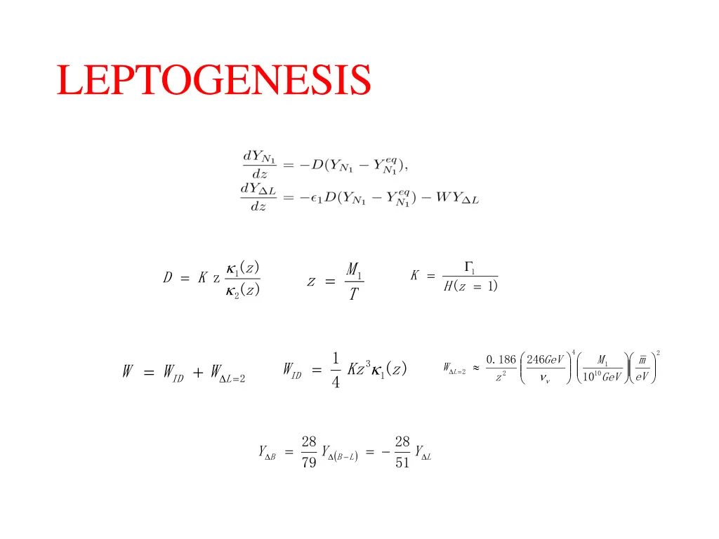 leptogenesis 1