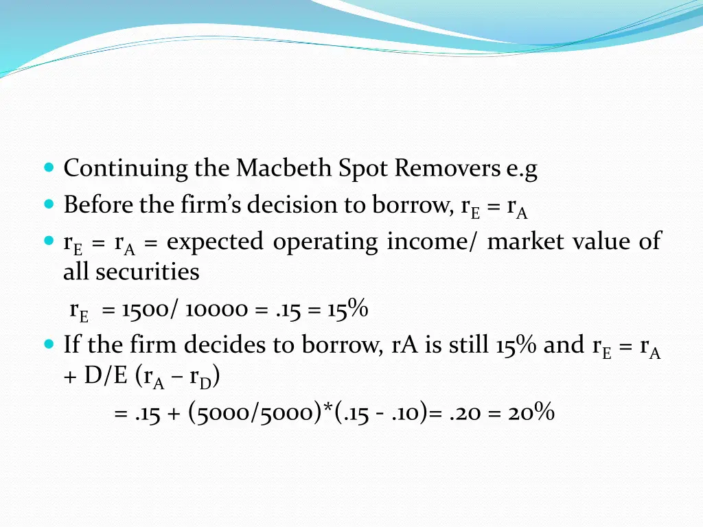 continuing the macbeth spot removerse g before