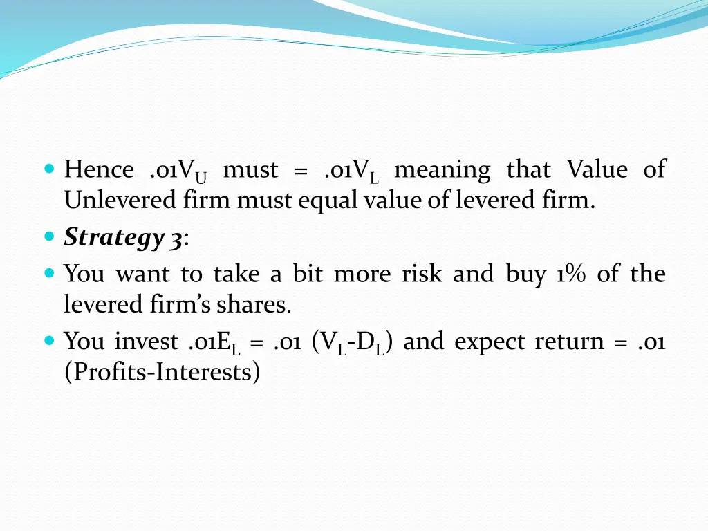 hence 01v u must 01v l meaning that value