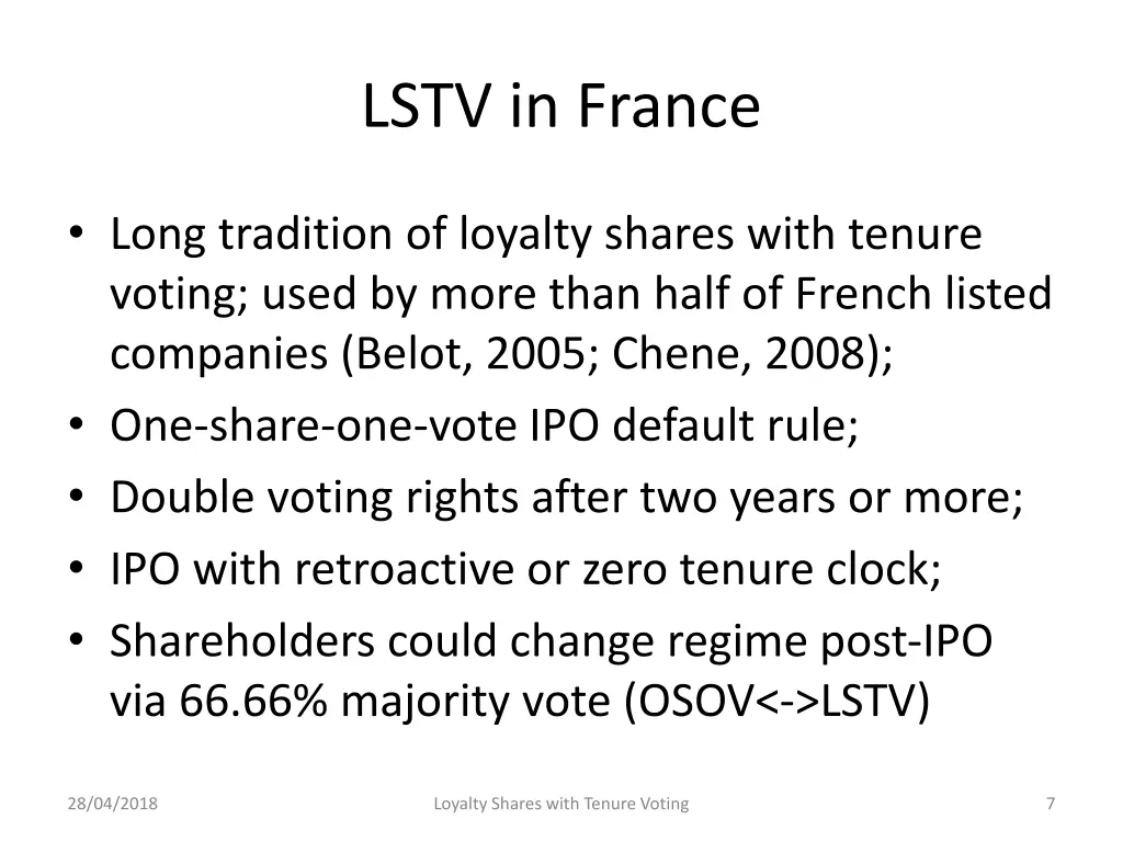 lstv in france