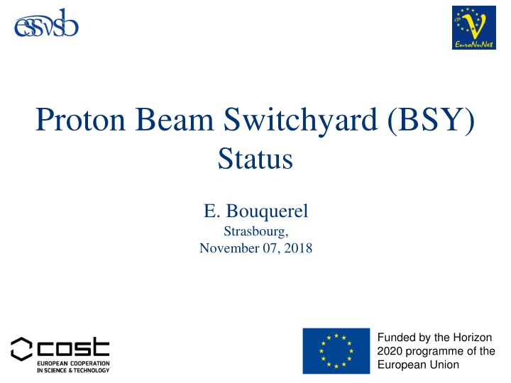 proton beam switchyard bsy status