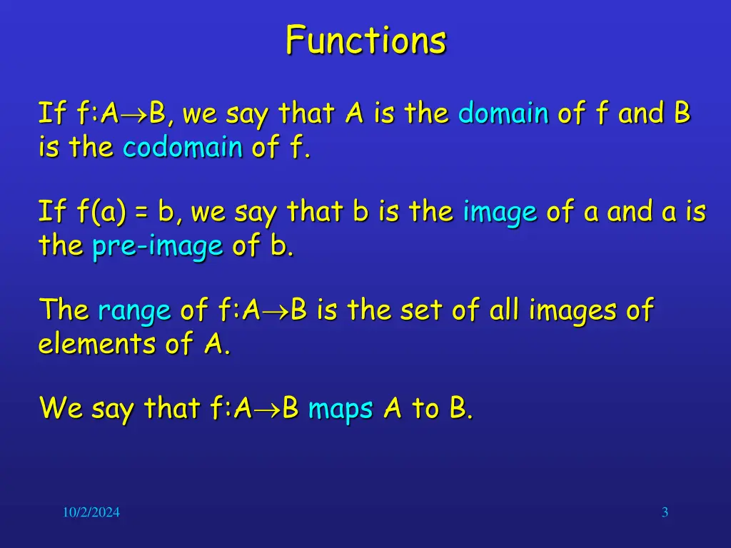 functions 1