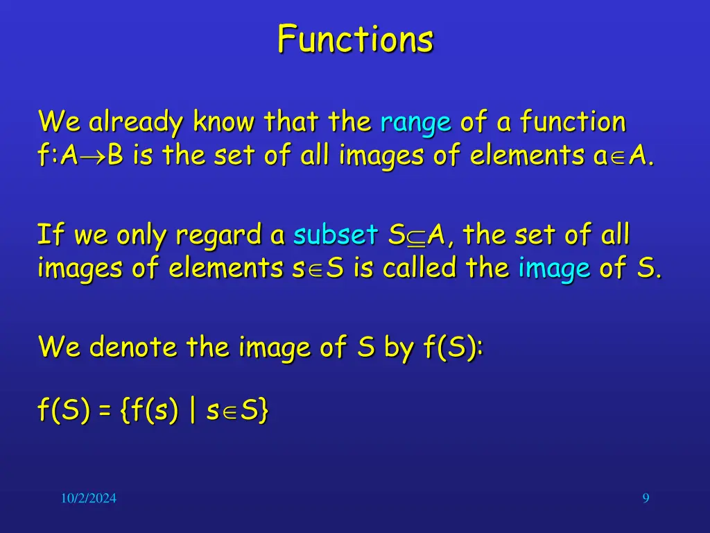 functions 7