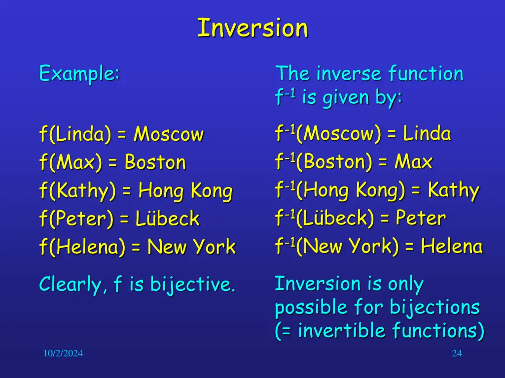 inversion 1