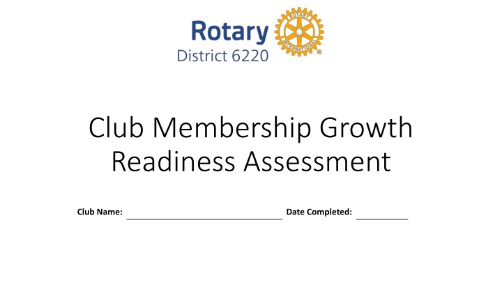 club membership growth readiness assessment