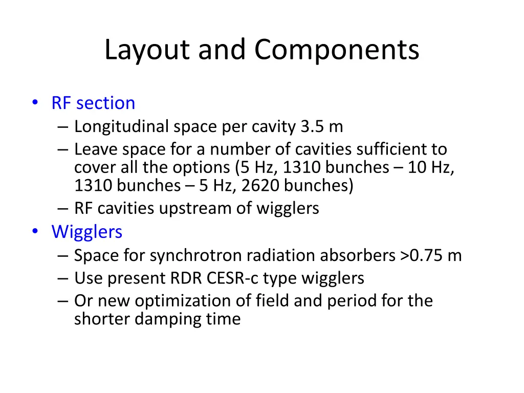 layout and components 1