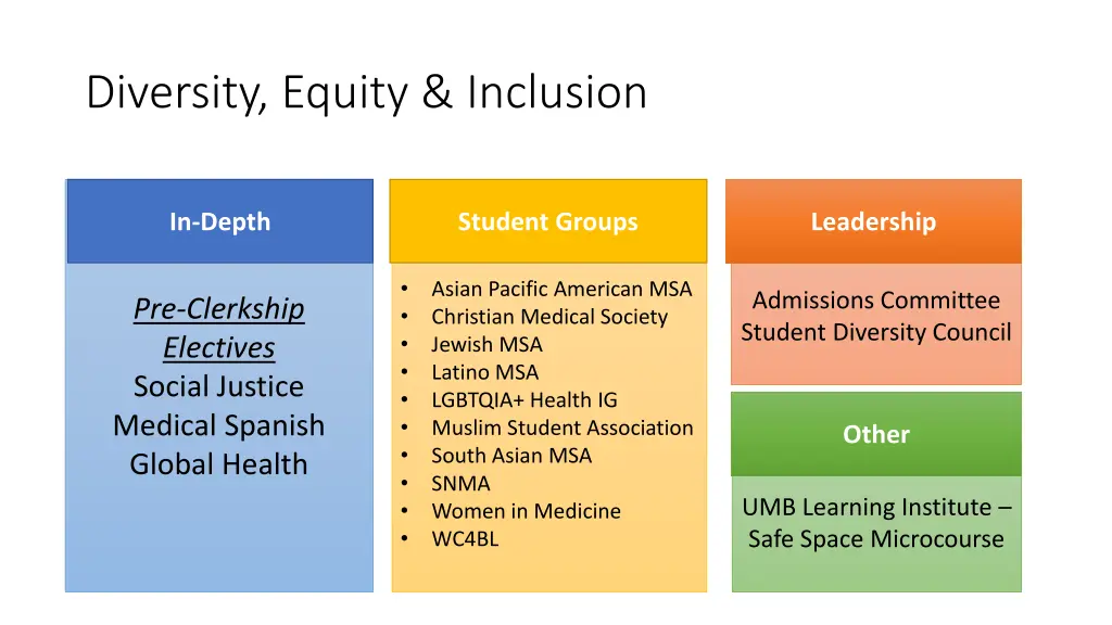 diversity equity inclusion