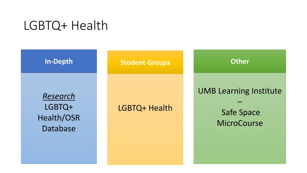 lgbtq health