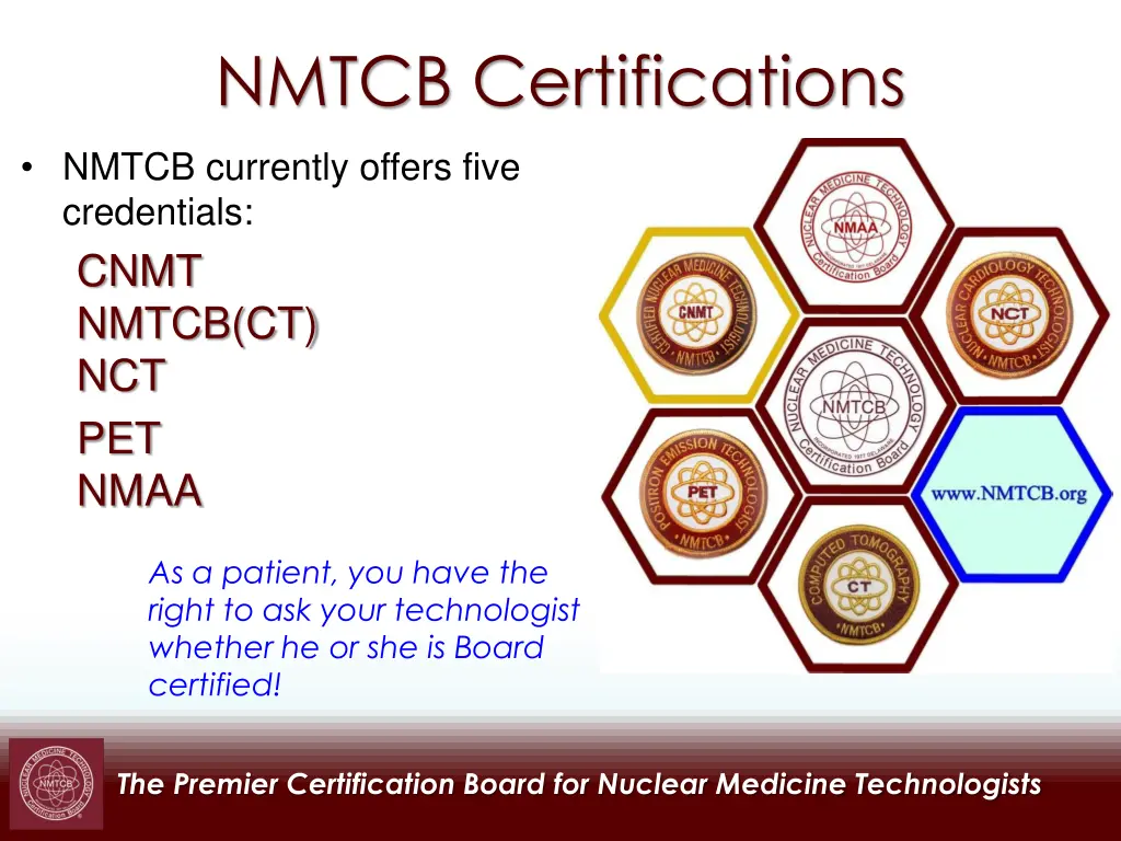 nmtcb certifications