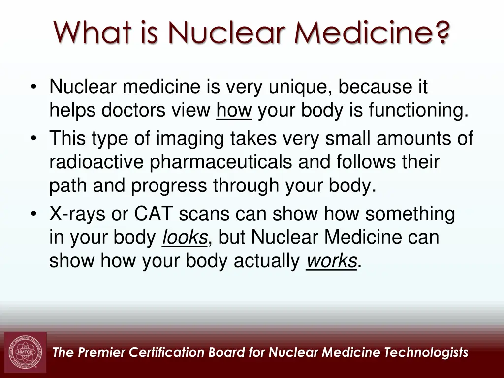 what is nuclear medicine