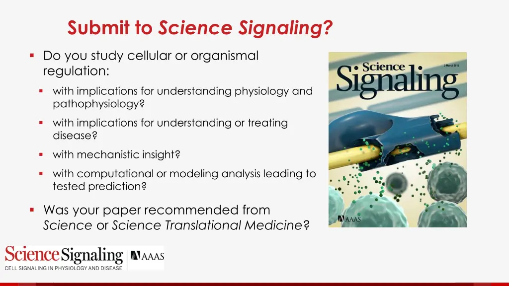 submit to science signaling