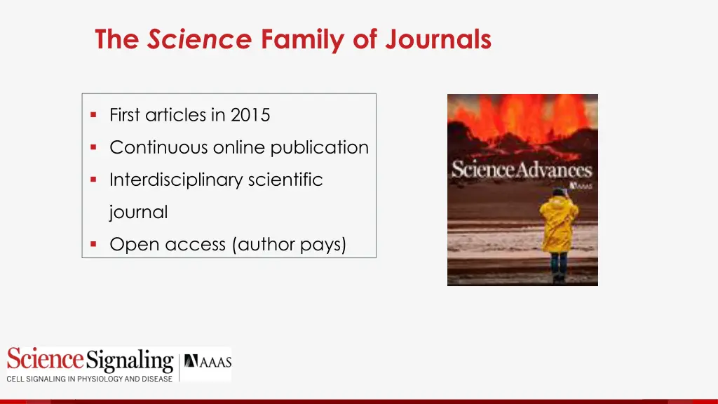 the science family of journals 3