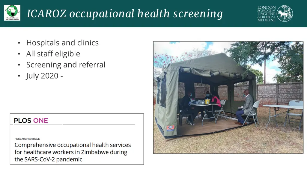 icaroz occupational health screening