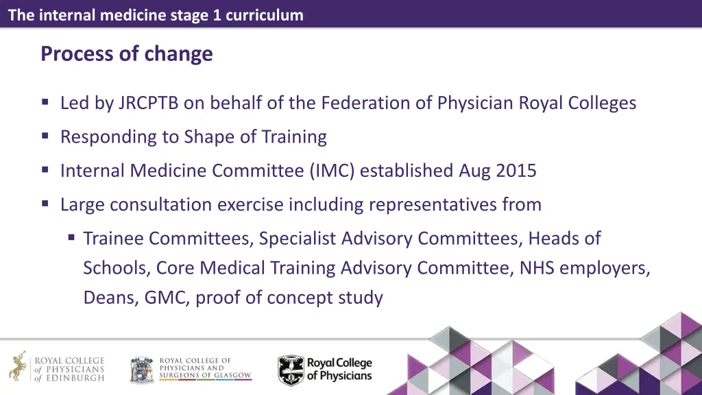 the internal medicine stage 1 curriculum 9