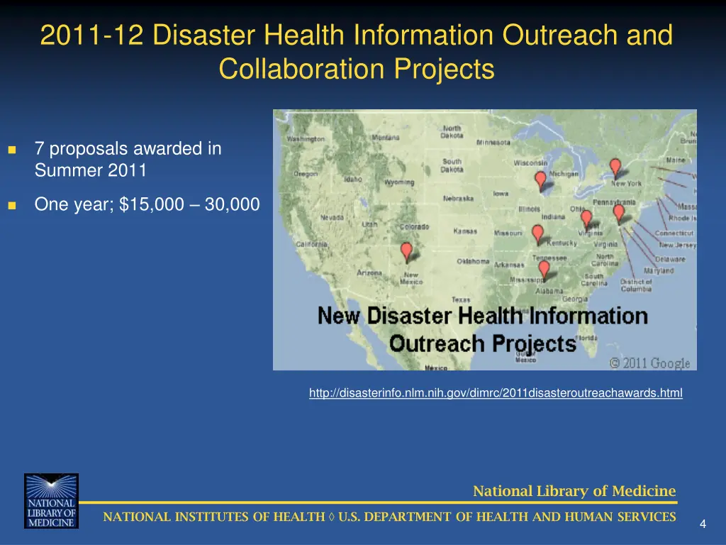 2011 12 disaster health information outreach