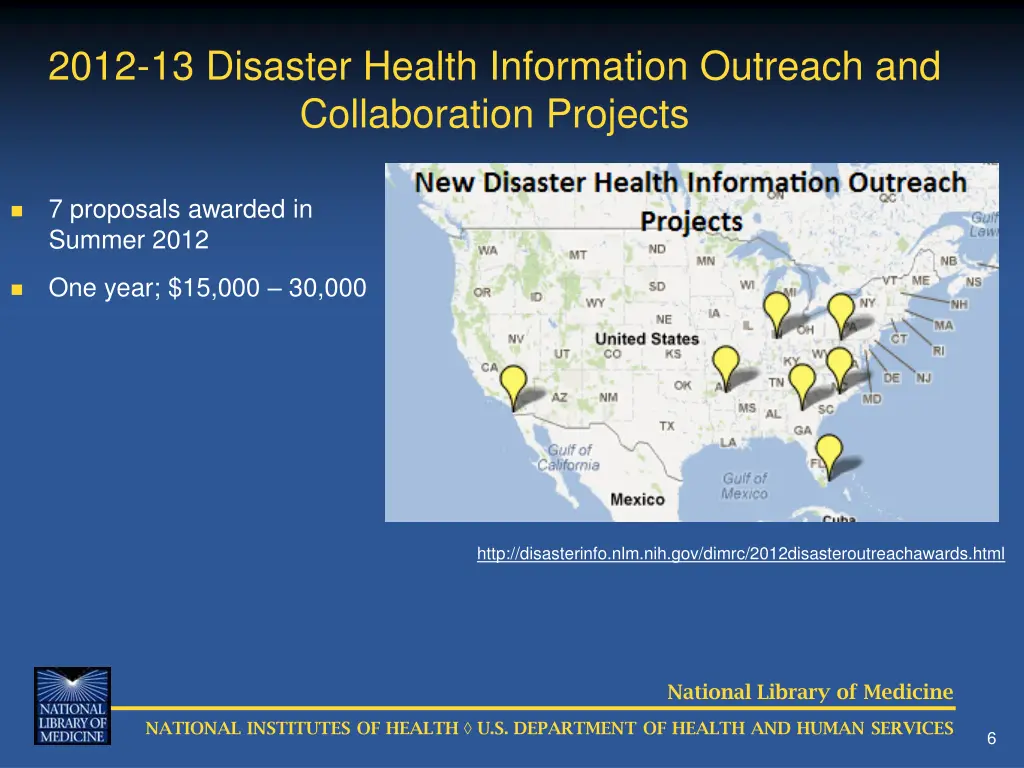 2012 13 disaster health information outreach