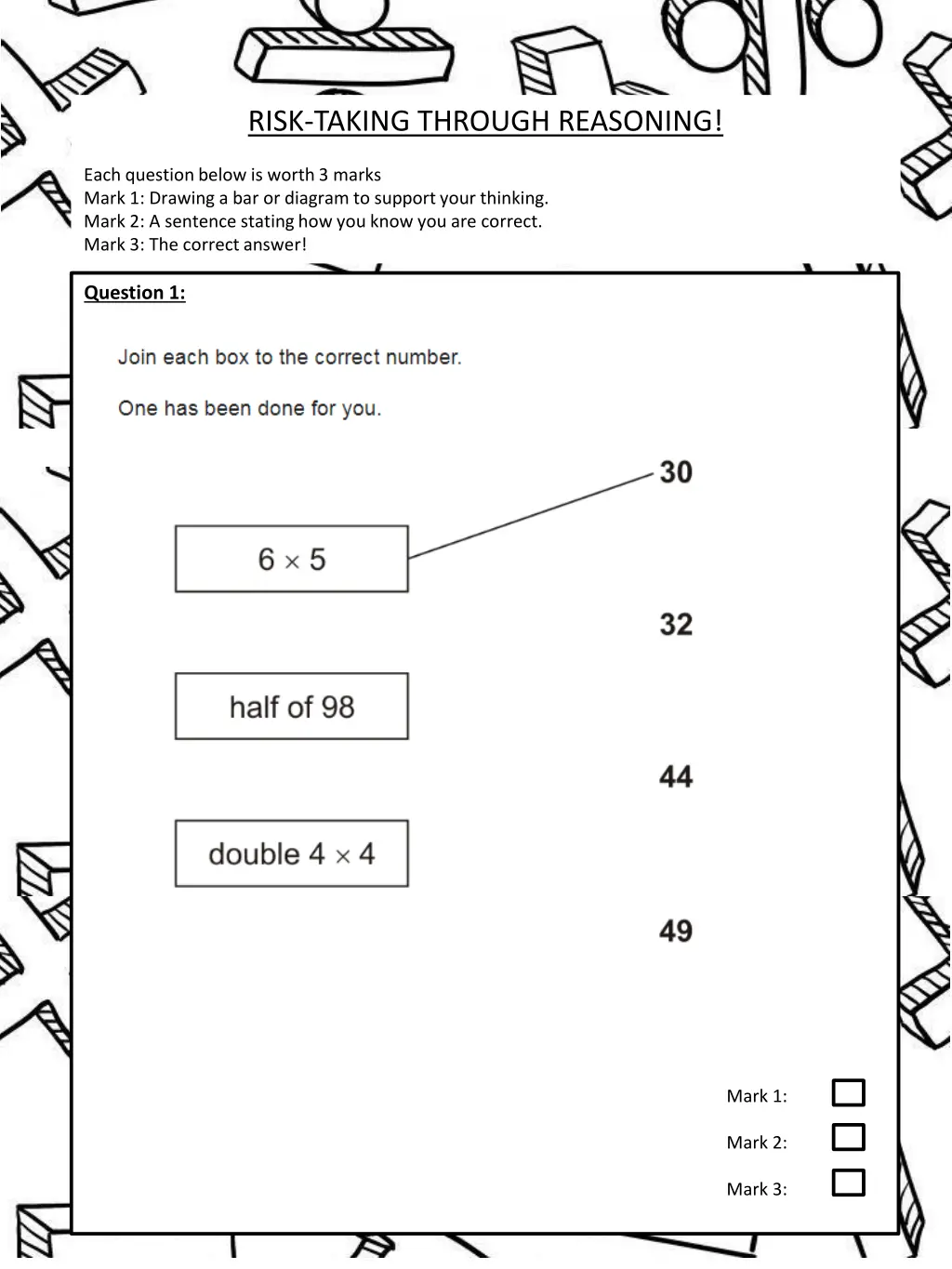 risk taking through reasoning 3