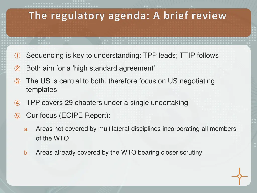 sequencing is key to understanding tpp leads ttip