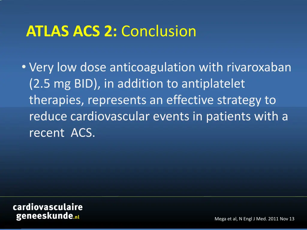 atlas acs 2 conclusion