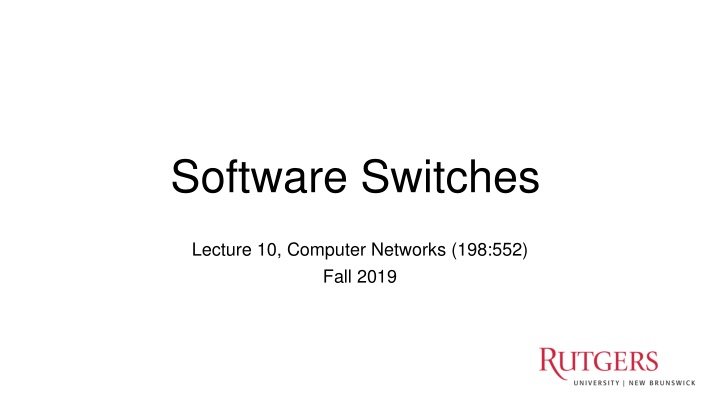 software switches