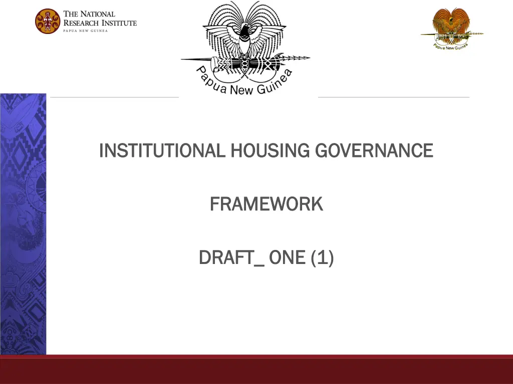 institutional housing governance institutional