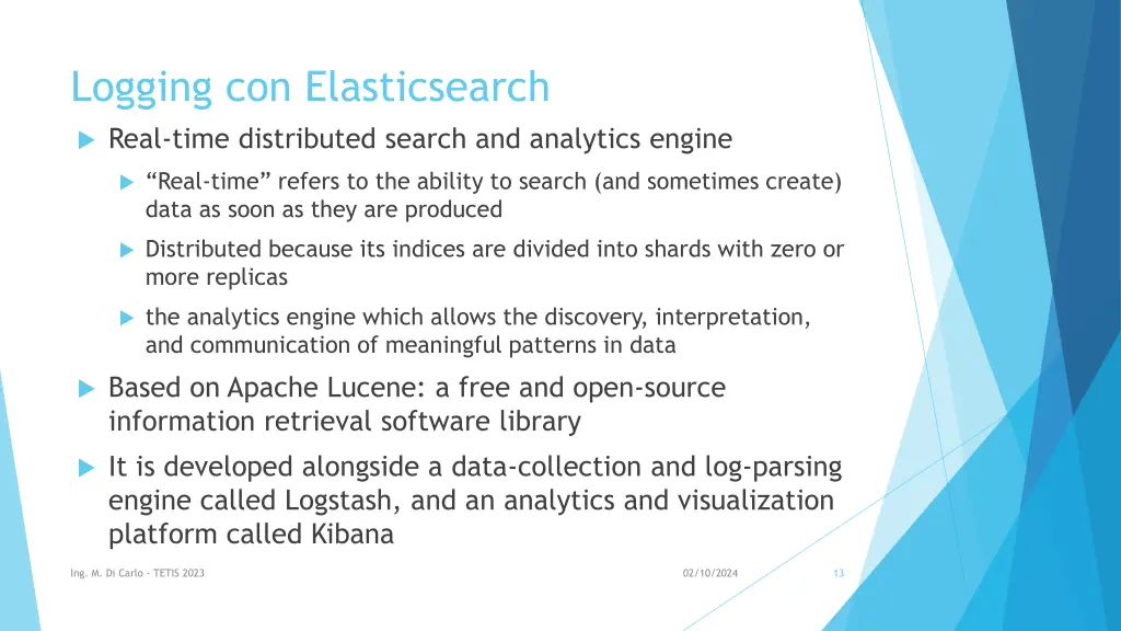 logging con elasticsearch