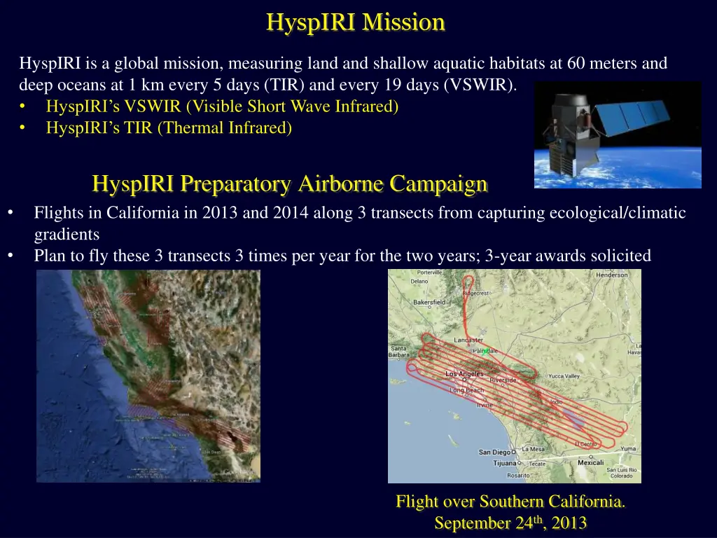 hyspiri mission