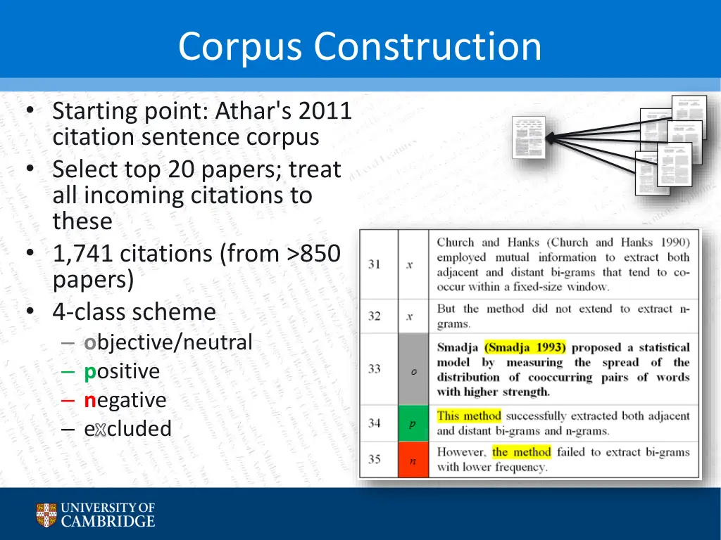 corpus construction