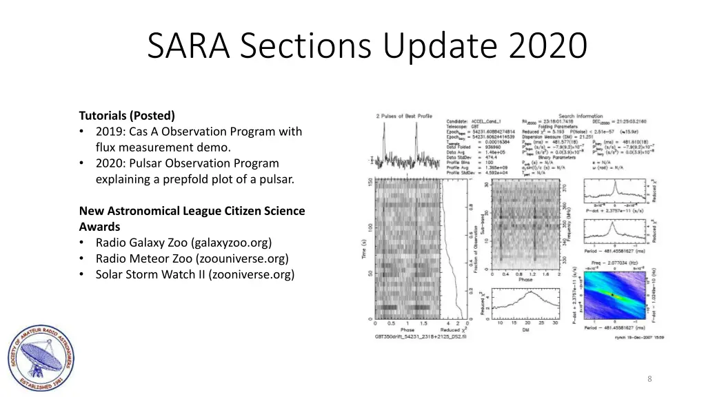 sara sections update 2020 6