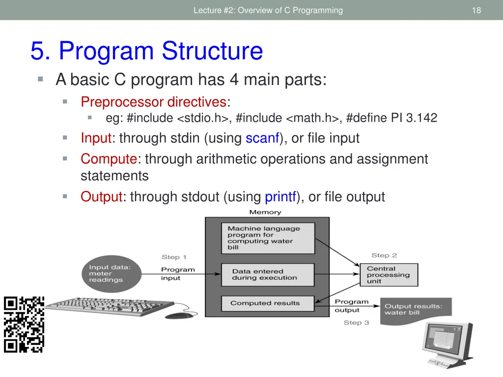 lecture 2 overview of c programming 16