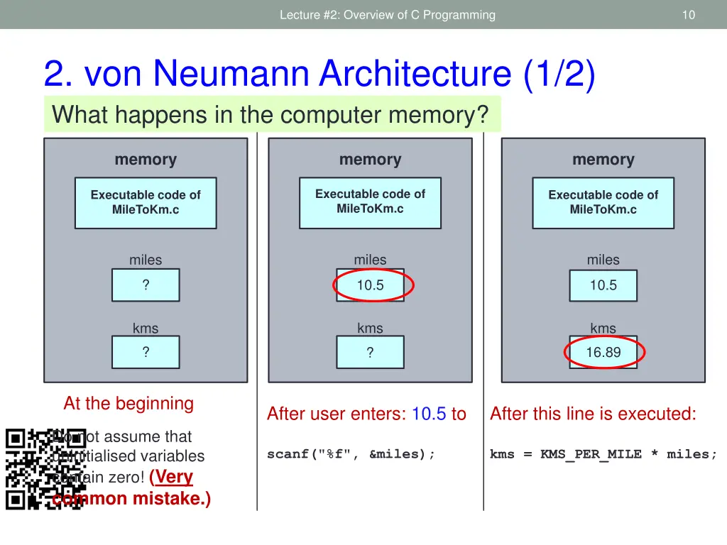 lecture 2 overview of c programming 8