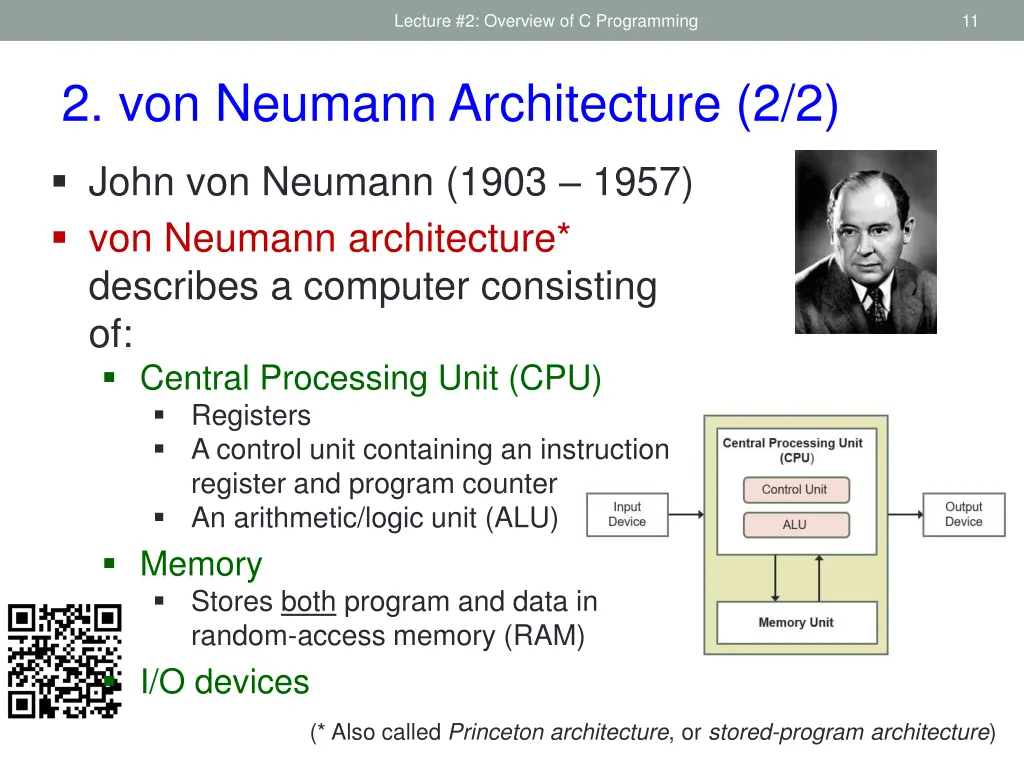 lecture 2 overview of c programming 9