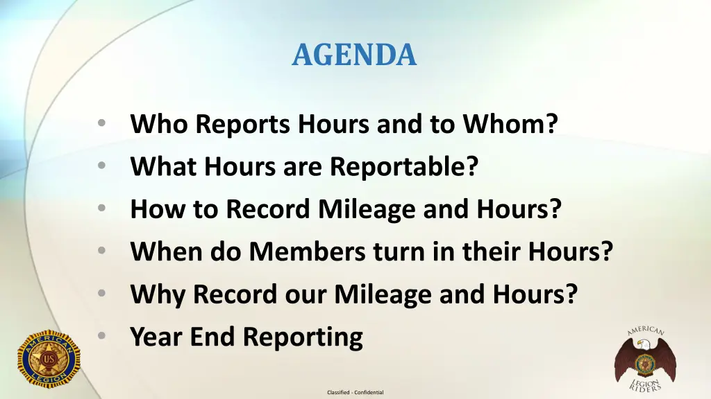 agenda