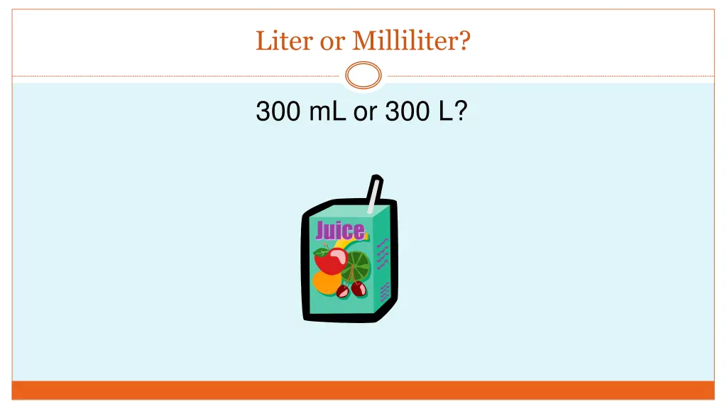 liter or milliliter 2