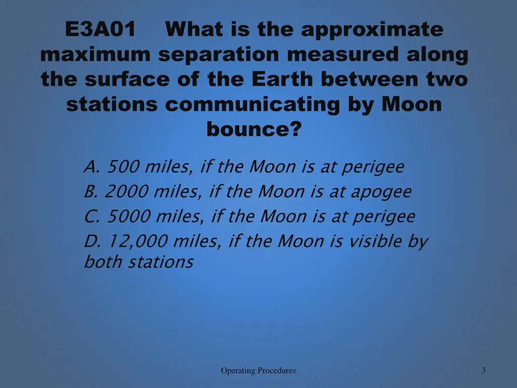 e3a01 what is the approximate maximum separation