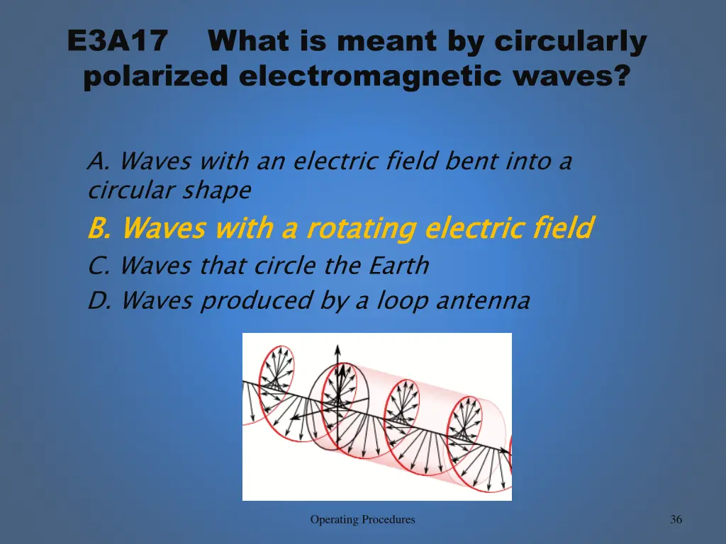 e3a17 polarized electromagnetic waves 1