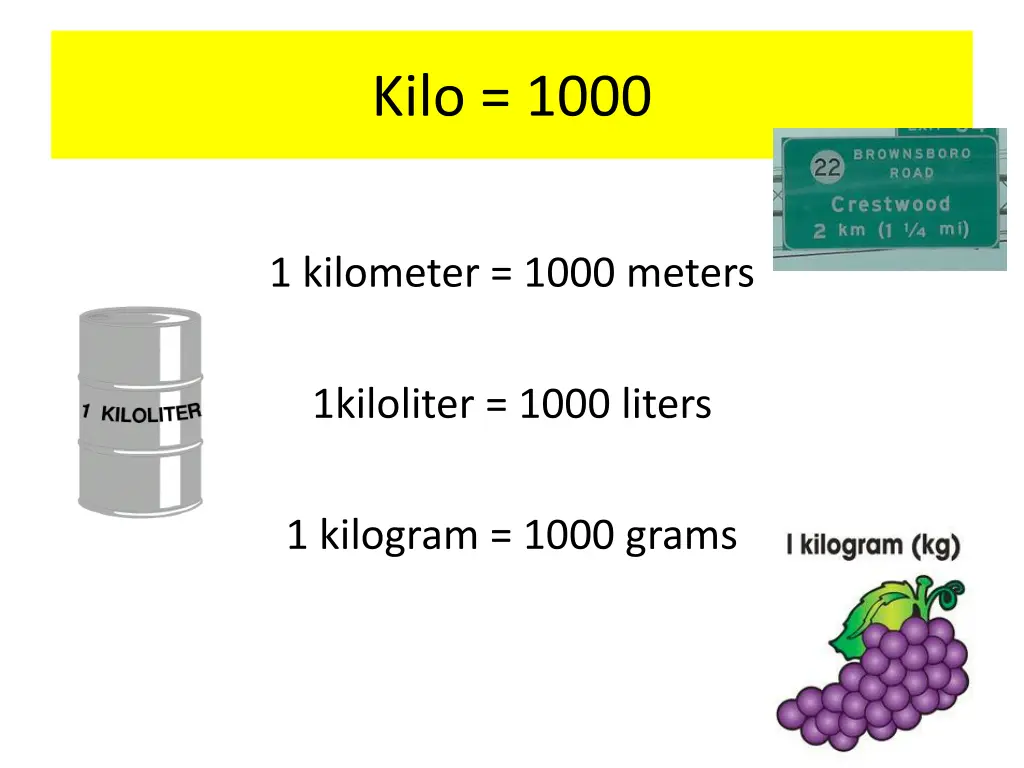 kilo 1000