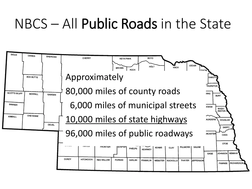 nbcs all public roads public roads in the state