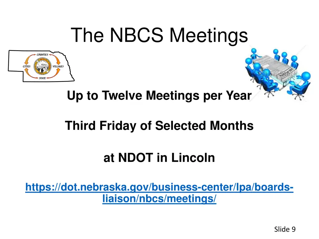 the nbcs meetings