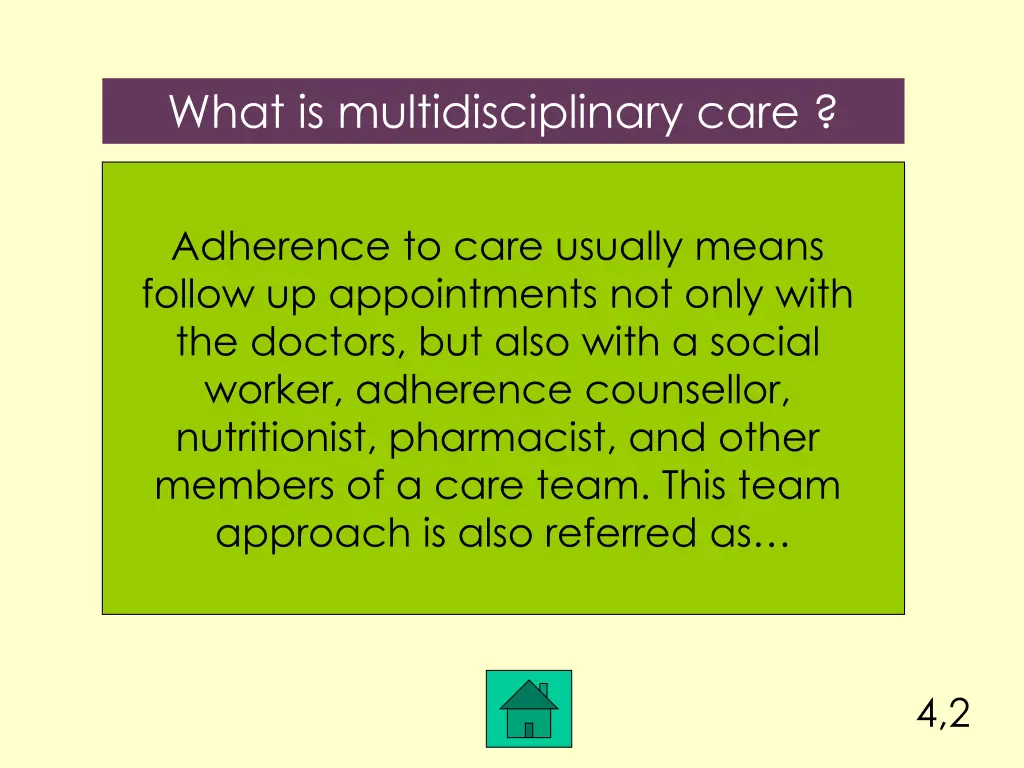 what is multidisciplinary care