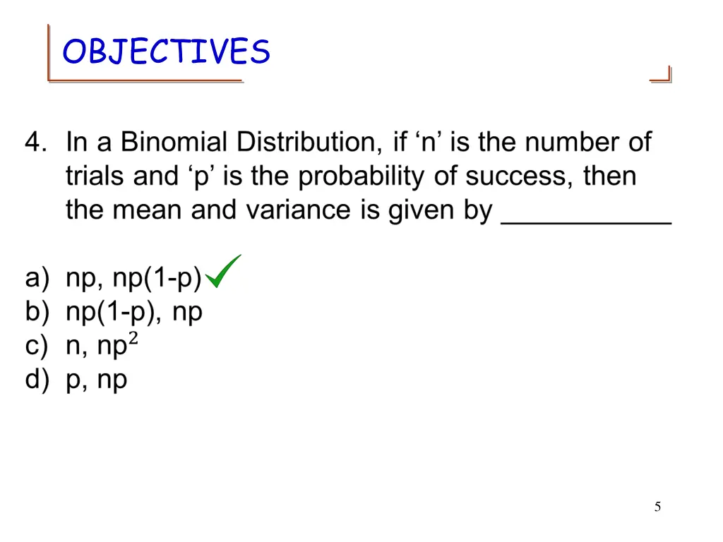 objectives 3