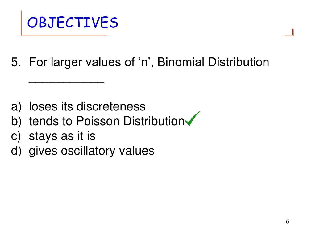 objectives 4