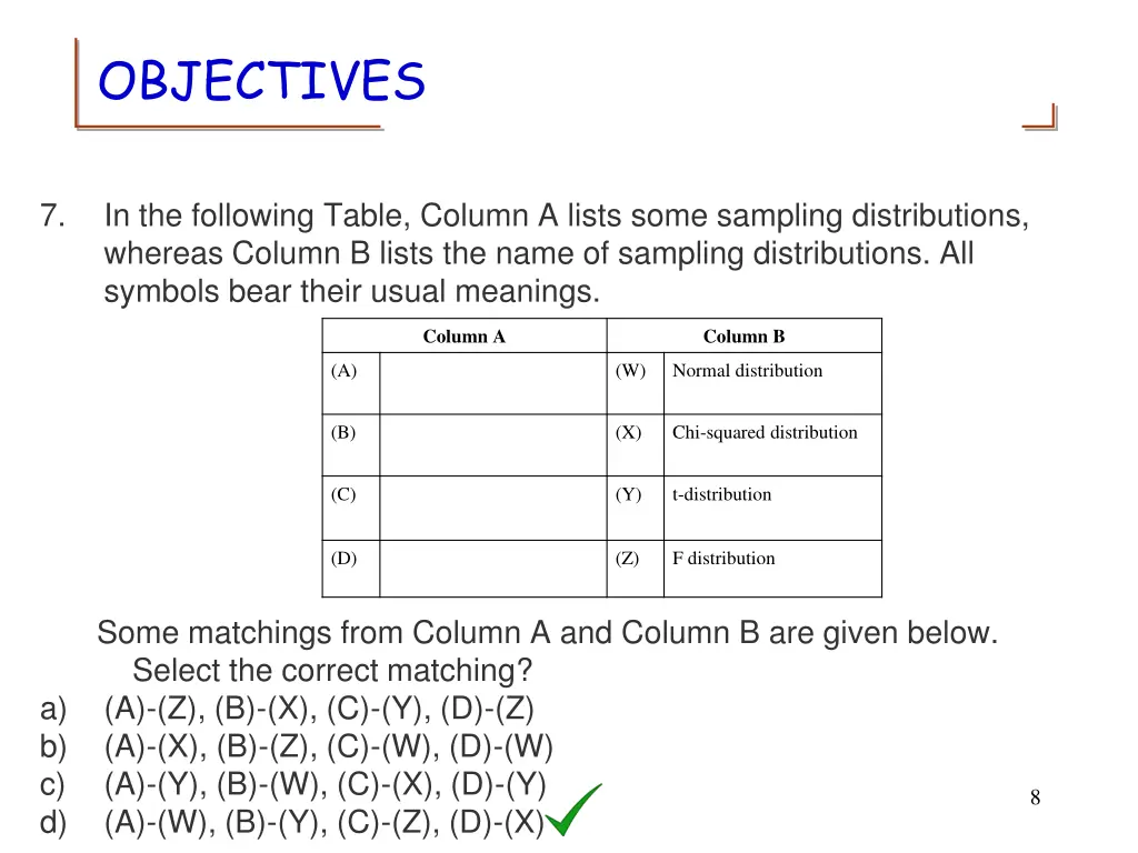 objectives 6