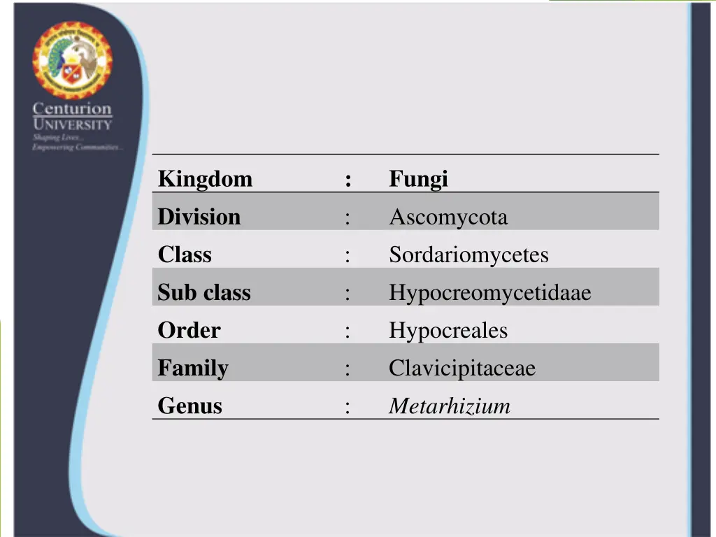 kingdom division class sub class order family